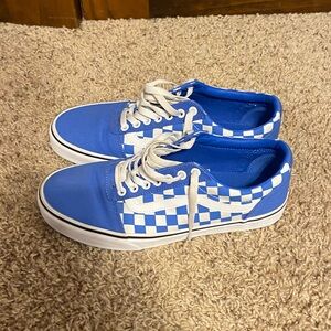 Men’s 9.5 Checkered Vans Shoes